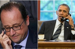 Tổng thống Obama, Hollande điện đàm về vụ khủng bố Paris